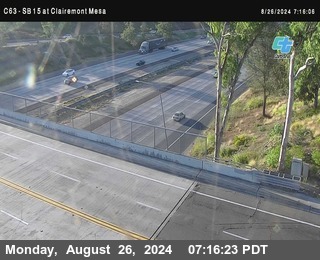 SB 15 at Clairemont Mesa Blvd