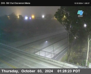 SB 15 at Clairemont Mesa Blvd