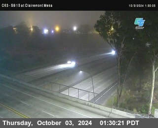 SB 15 at Clairemont Mesa Blvd