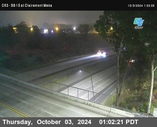 SB 15 at Clairemont Mesa Blvd