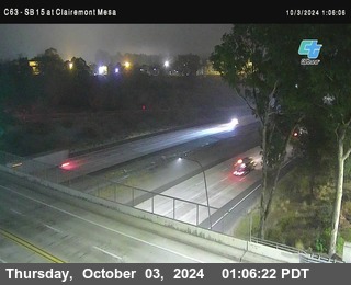 SB 15 at Clairemont Mesa Blvd