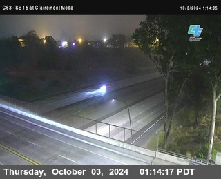 SB 15 at Clairemont Mesa Blvd