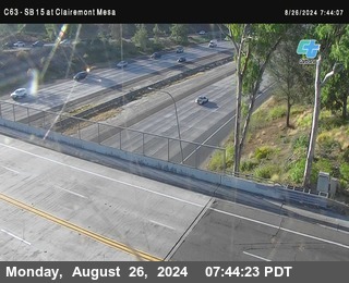 SB 15 at Clairemont Mesa Blvd