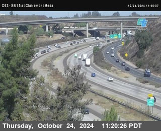 SB 15 at Clairemont Mesa Blvd