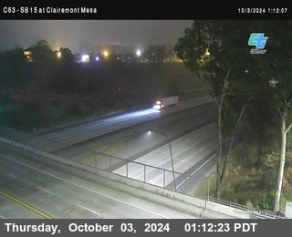 SB 15 at Clairemont Mesa Blvd