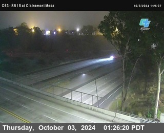 SB 15 at Clairemont Mesa Blvd