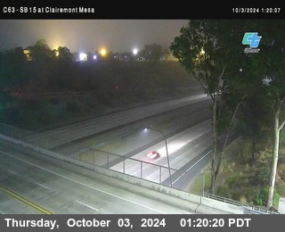 SB 15 at Clairemont Mesa Blvd