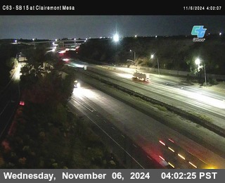 SB 15 at Clairemont Mesa Blvd