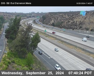 SB 15 at Clairemont Mesa Blvd