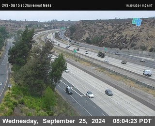 SB 15 at Clairemont Mesa Blvd