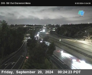 SB 15 at Clairemont Mesa Blvd