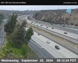 SB 15 at Clairemont Mesa Blvd