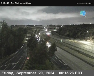 SB 15 at Clairemont Mesa Blvd