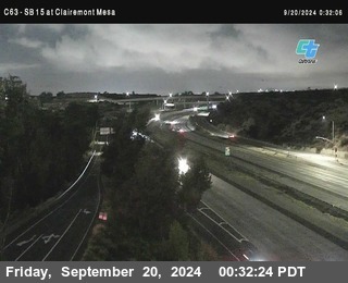 SB 15 at Clairemont Mesa Blvd