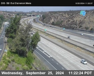 SB 15 at Clairemont Mesa Blvd