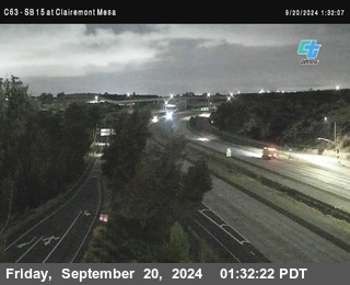 SB 15 at Clairemont Mesa Blvd