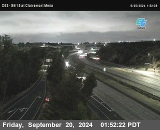 SB 15 at Clairemont Mesa Blvd