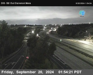 SB 15 at Clairemont Mesa Blvd