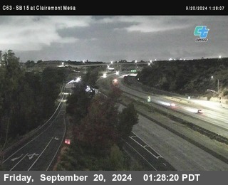 SB 15 at Clairemont Mesa Blvd