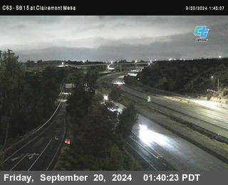 SB 15 at Clairemont Mesa Blvd