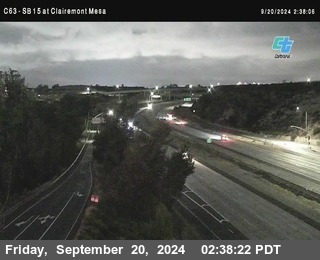 SB 15 at Clairemont Mesa Blvd