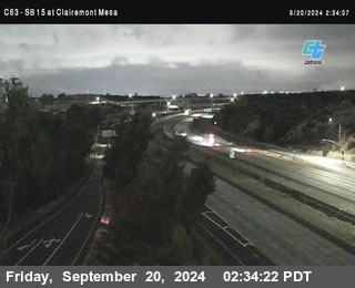 SB 15 at Clairemont Mesa Blvd