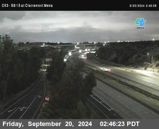 SB 15 at Clairemont Mesa Blvd