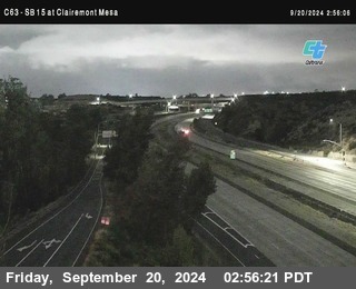 SB 15 at Clairemont Mesa Blvd