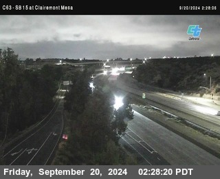 SB 15 at Clairemont Mesa Blvd