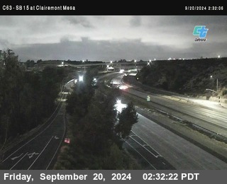 SB 15 at Clairemont Mesa Blvd