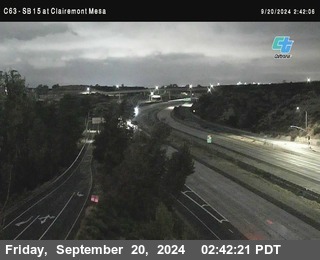 SB 15 at Clairemont Mesa Blvd