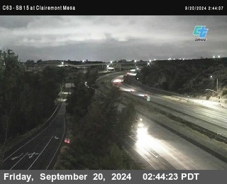 SB 15 at Clairemont Mesa Blvd