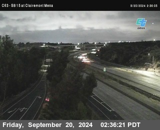 SB 15 at Clairemont Mesa Blvd