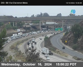 SB 15 at Clairemont Mesa Blvd