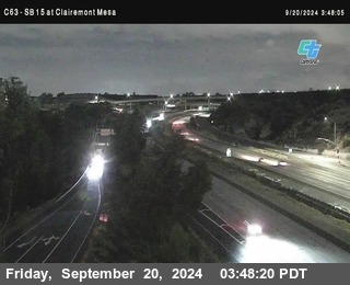 SB 15 at Clairemont Mesa Blvd