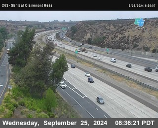 SB 15 at Clairemont Mesa Blvd