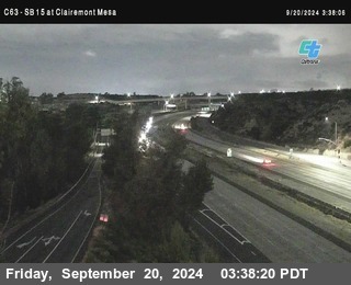 SB 15 at Clairemont Mesa Blvd