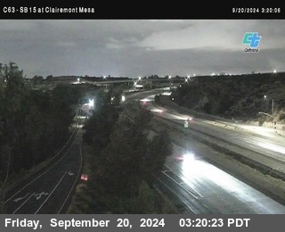 SB 15 at Clairemont Mesa Blvd