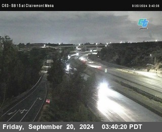 SB 15 at Clairemont Mesa Blvd