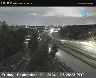 SB 15 at Clairemont Mesa Blvd