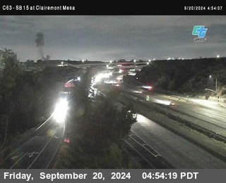 SB 15 at Clairemont Mesa Blvd