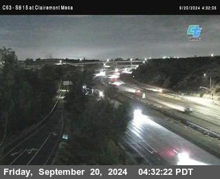 SB 15 at Clairemont Mesa Blvd