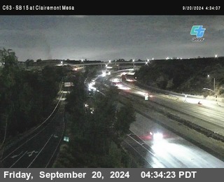 SB 15 at Clairemont Mesa Blvd