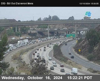 SB 15 at Clairemont Mesa Blvd