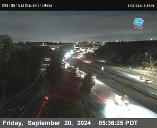 SB 15 at Clairemont Mesa Blvd