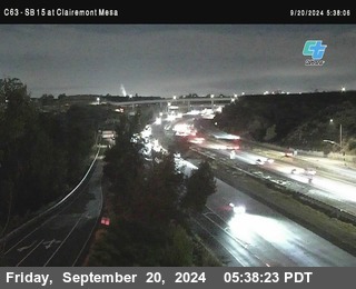 SB 15 at Clairemont Mesa Blvd