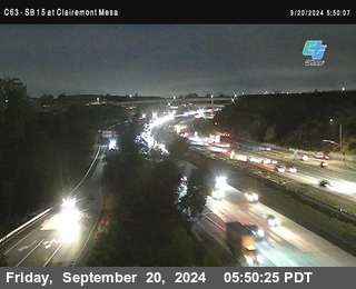 SB 15 at Clairemont Mesa Blvd