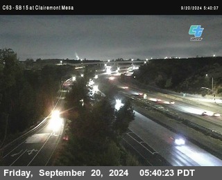 SB 15 at Clairemont Mesa Blvd