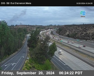 SB 15 at Clairemont Mesa Blvd