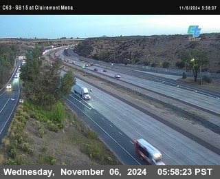 SB 15 at Clairemont Mesa Blvd